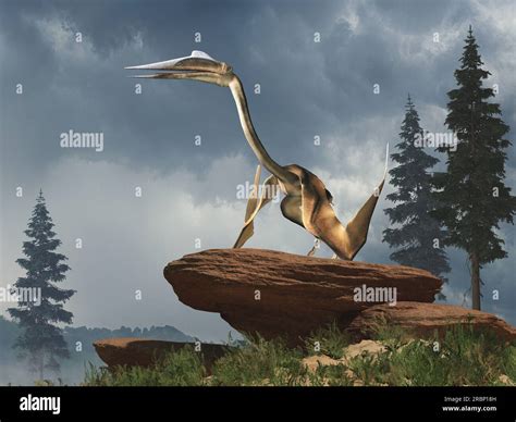  Quetzalcoatlus! Een Mythische Miljoenjaren Oude Wonder met een Onverwachte Aantal poten